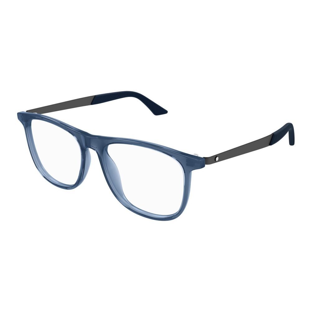 NWT Mont Blanc MB0332o-003 Gray Square 55mm Glasses